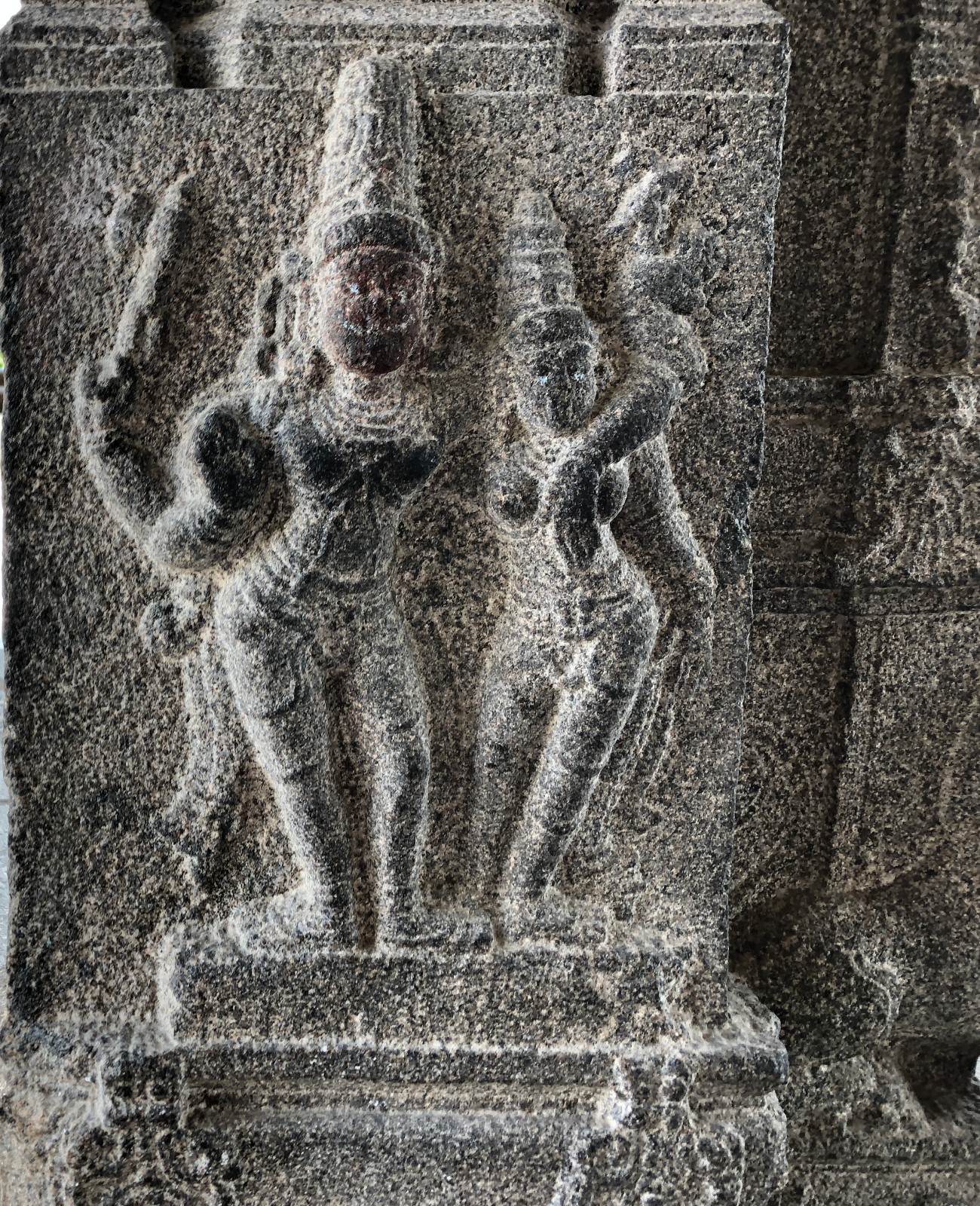 kanchi kamakshi amman temple pillar