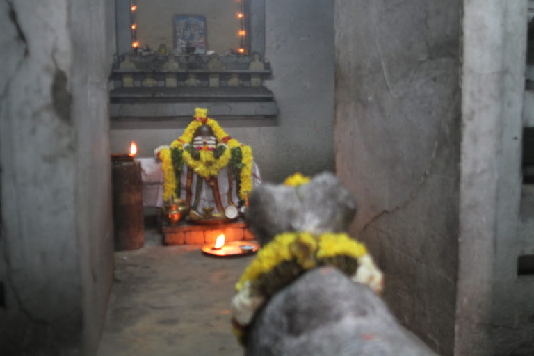 old siva temple deepam