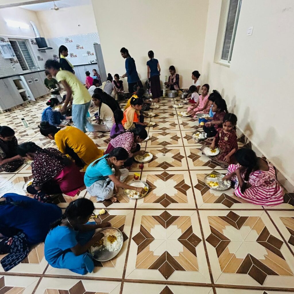 Annadanam for Orphaned Girls