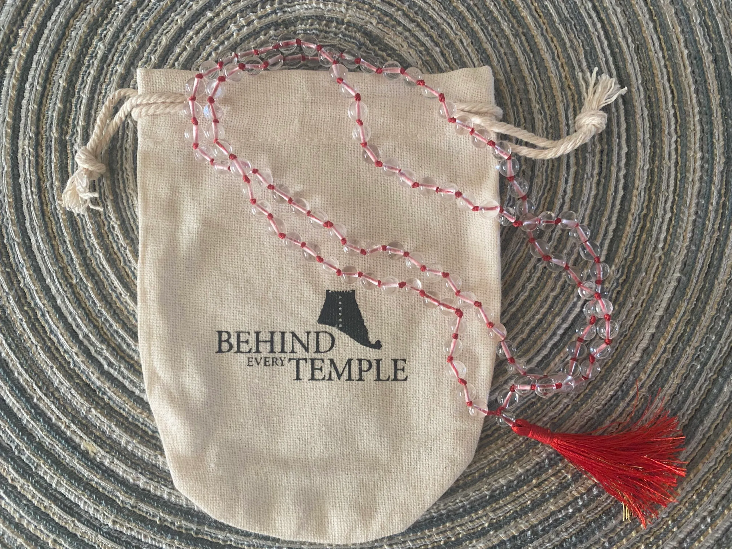 Sphatik Round Mala - 5mm - 108+1 Beads