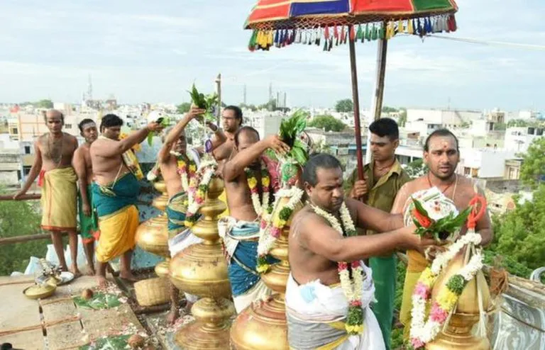 Maduria Meenakshi kumbhabhishekam