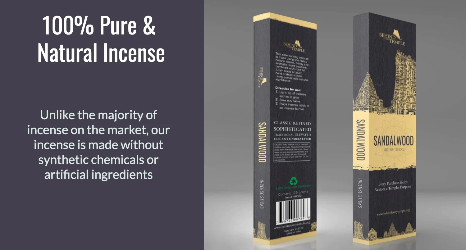 pure temple grade incense