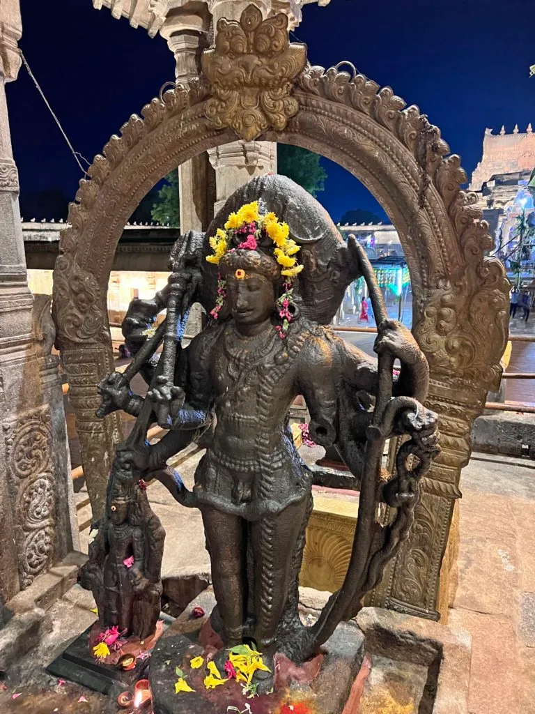 KalaBhairava murti at thanjavur temple
